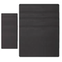 Lind DNA - Gift set Square L , Core mottled anthracite (4 placemats + 4 glass coasters)