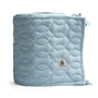Sebra - Baby bed nest, quilted / powder blue