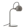 Frandsen - Ball Single Table lamp, warm grey glossy