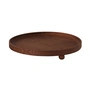 OYOY - Inka Wooden tray round Ø 30 cm, dark