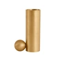 OYOY - Candle holder Palloa high, brushed brass