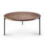 Eva Solo - Savoye Coffee table, Ø 90 x H 42 cm, smoked oak / black