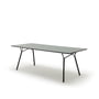 freistil - 120 -201 Dining table, 160 x 90 cm, grey olive