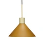 Hübsch Interior - Metal pendant light, sand / brown