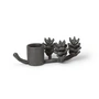Ferm Living - Twig Candle Holder, black