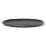 Ferm Living - Flow Dinner plate, Ø 27 cm, black