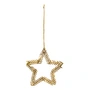 House Doctor - Lamet Christmas tree decoration, star, brass