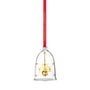 Holmegaard - Christmas bell 2021, H 8 cm, clear