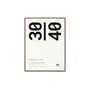 Paper Collective - Picture frame 30 x 40 cm, dark oak