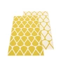 Pappelina - Otis reversible rug, 70 x 140 cm, mustard / vanilla