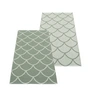 Pappelina - Kotte Reversible rug, 70 x 150 cm, army / sage