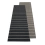 Pappelina - Carl Reversible rug, 70 x 270 cm, black / charcoal