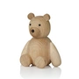 Lucie Kaas - Teddy Wooden figure, H 13,5 cm / oak
