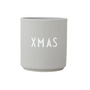 Design Letters - AJ Favourite Porcelain mug, X-Mas / cool gray