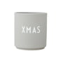 Design Letters - AJ Favourite Porcelain mug, X-Mas / cool gray