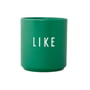 Design Letters - AJ Favourite porcelain mug, Like / grass green