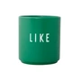 Design Letters - AJ Favourite Porcelain mug, Like / grass green