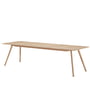 OUT Objekte unserer Tage - Meyer Extendable table, 180 - 225 cm, oak waxed with white pigment