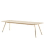 OUT Objekte unserer Tage - Meyer Extendable table, 180 - 225 cm, ash waxed with white pigment