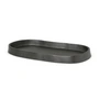 Ferm Living - Yama Oval tray, black
