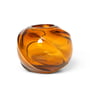 ferm Living - Water Swirl Vase, h 16 cm, amber