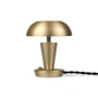 Ferm Living - Tiny Table lamp, h 14 cm, brass