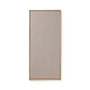 Ferm Living - Scenery Pinboard, 45 x 100 cm, natural oak / beige