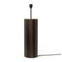 ferm Living - Post Floor lamp base, Lines, smoked oak / black