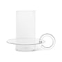 ferm Living - Luce Candle holder glass, clear
