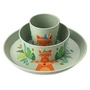 Koziol - Connect Children's tableware set Harry, organic green (set of 3)