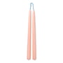 ferm Living - Dipped Stick candles, pink (set of 2)