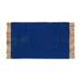 ferm Living - Block Doormat, 50 x 80 cm, blue