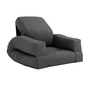 Karup Design - Mini Hippo Children's futon chair, dark gray (734)