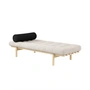 Karup Design - Next Daybed, 75 x 200 cm, natural pine / corduroy Ivory (510)