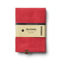 Humdakin - Organic cotton tea towel, 45 x 70 cm, christmas red (set of 2)