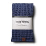 Humdakin - Towel with waffle structure, 55 x 80 cm, sea blue
