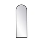 FDB Møbler - I2 Mossø Wall mirror, H 160 cm, black
