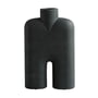 101 Copenhagen - Cobra Vase Tall Medio , black