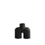 101 Copenhagen - Cobra Vase Uno Mini , coffee / dark brown
