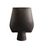101 Copenhagen - Sphere Vase Square large, coffee / dark brown