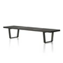 Vitra - Nelson Bench, L 184 cm, ash black
