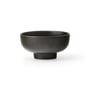 Audo - New Norm Bowl on foot, Ø 12 cm, dark glazed