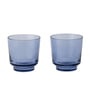 Muuto - Raise drinking glass 20 cl, indigo (set of 2)