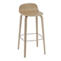 Muuto - Visu Bar stool H 89 cm, oak
