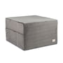 Nobodinoz - Sleepover Folding mattress and stool, 57 cm, slate grey