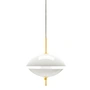 Fritz Hansen - Clam Pendant light Ø 44 cm, white