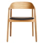 Andersen Furniture - AC2 Chair, oak matt lacquered / leather black