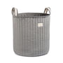 Nobodinoz - Savanna Storage basket, Ø 35 x H 40 cm, slate grey