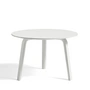 HAY - Bella Coffee table Ø 60 cm / H 39 cm, white lacquered oak