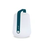 Fermob - Balad Battery LED lamp, H 25 cm, acapulco blue